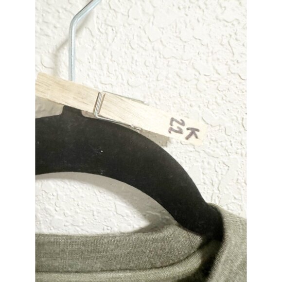 Tracksmith Off Roads Crew Long Sleeve Tee Merino Wool Blend Moss Ivy Small - Picture 6 of 6